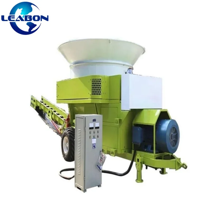 Factory Price Straw Grass Bale Processing Crushing Machine Cattle Sheep Feed Shredder with Blades