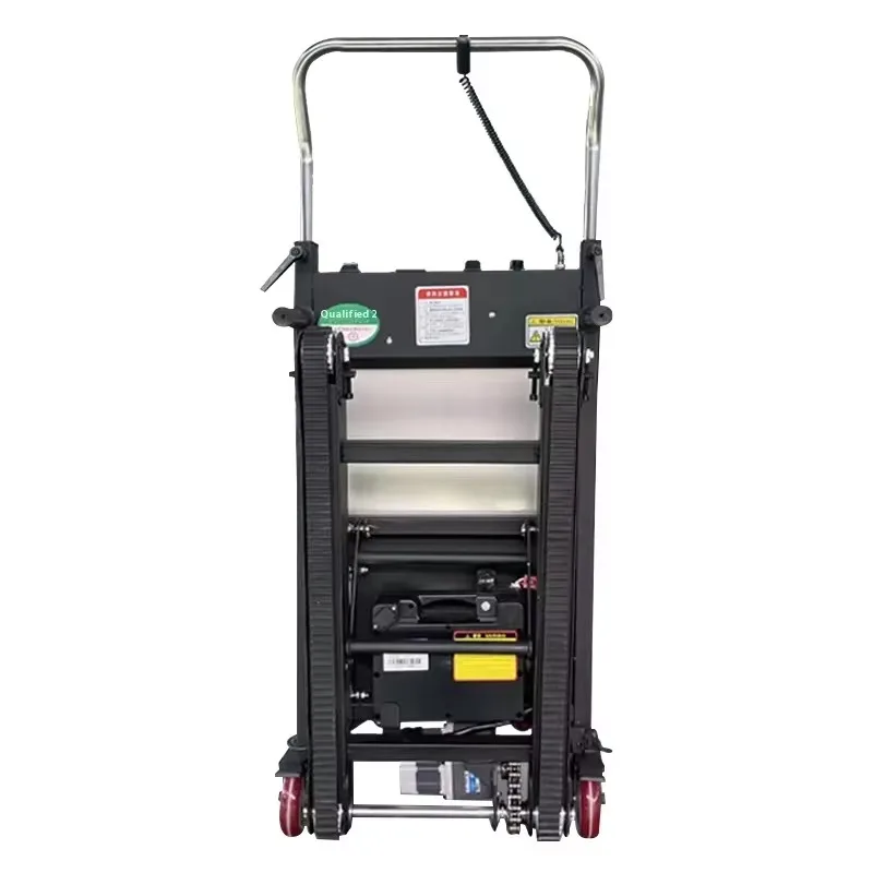 Electric Building Climber Foldable Aluminium Roll Container Silent Foldable Up-Down Stairs Enclosed Artifact Building Crawler