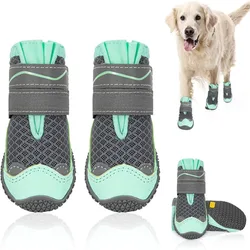 Botas de verano transpirables para perros medianos y grandes – Antideslizantes