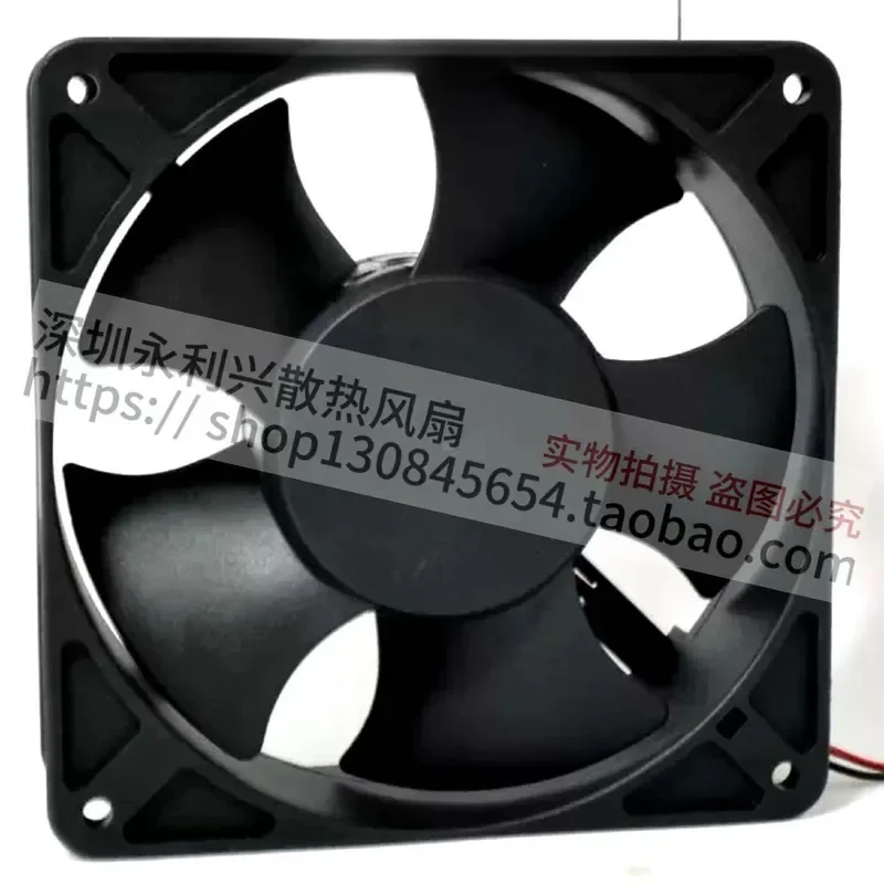 for SUNON KD1212PMB1-6A 120mm 38mm Double Ball Bearing Cooling Fan 12V 6.8W 2 Wire High Airflow Case Cooler