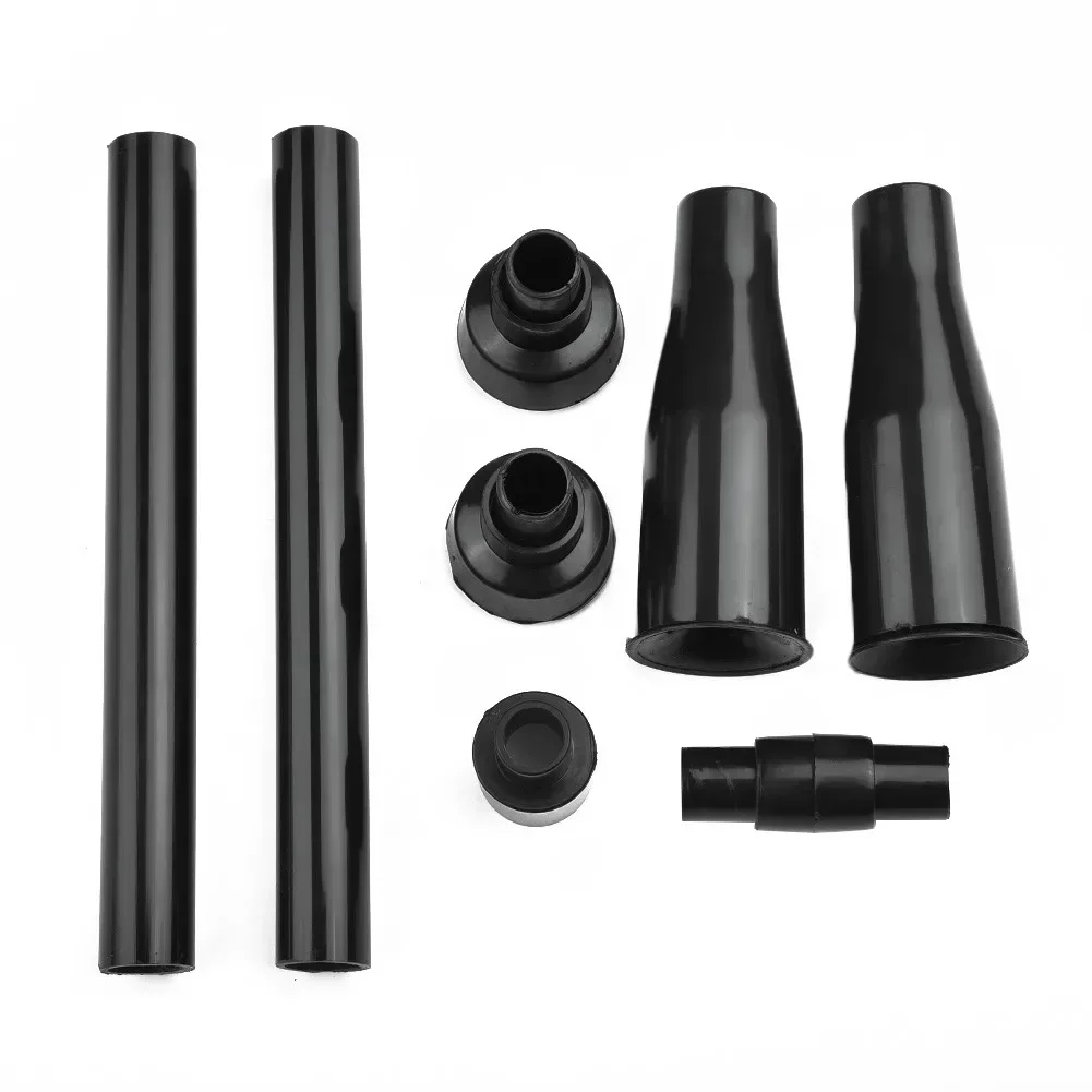 

Tubes Nozzle head Garden Multifunctional Parts Pool Set Sprinklers Watering 8pcs Black Fountain Pond Practical