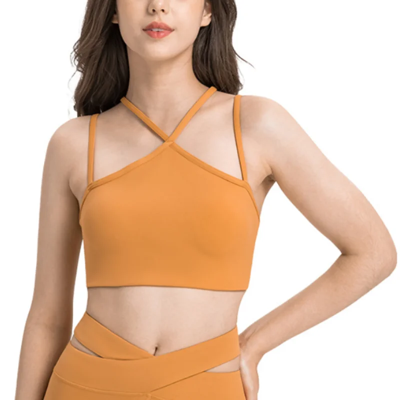 Solid Color Yoga Tight Sports Bras For Women 2024 Women's Fitness Zipper Bra Sportswear Woman Gym Training Female Crop Tops