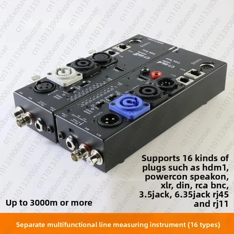 CT-88 Afzonderlijke multifunctionele lijnmeter, HDM-lijnmeter Automatische audio- en videodetectie