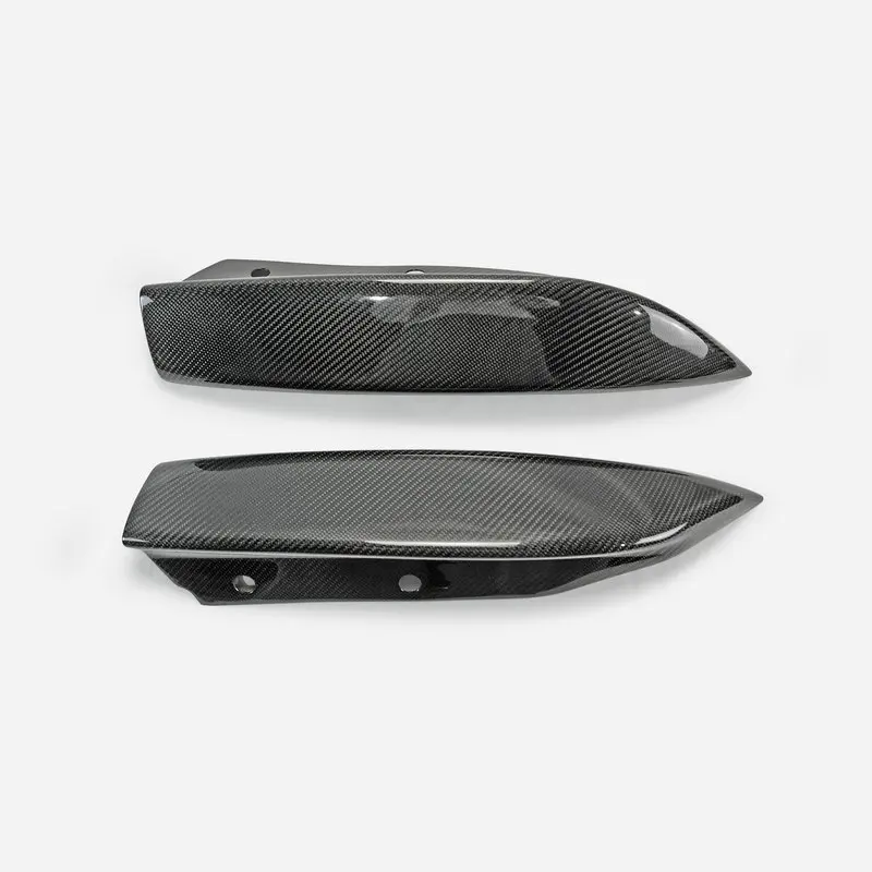 For Genesis Rohens Coupe 09 Car Parts Carbon Fiber Rear Bumper Side Add On Spat