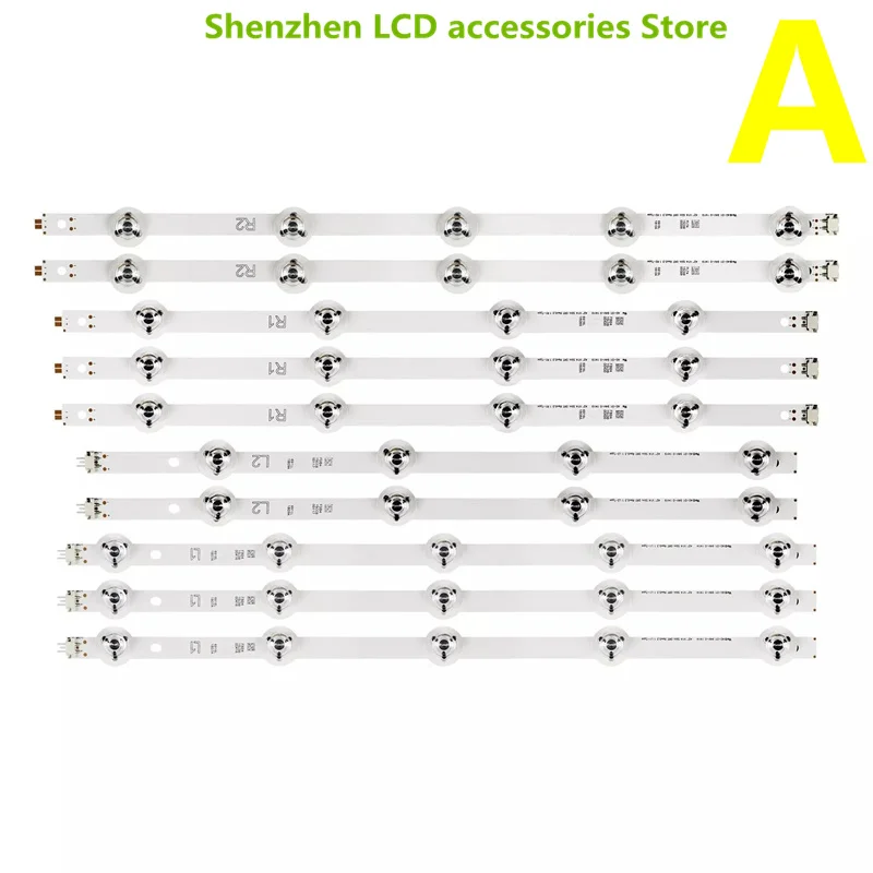 

LED strip For 6916L-1807A, 6916L-1808A, 6916L-1809A, 6916L-1810A, LC420DUF VG F1, 42" V14 Slim DRT Rev0.3