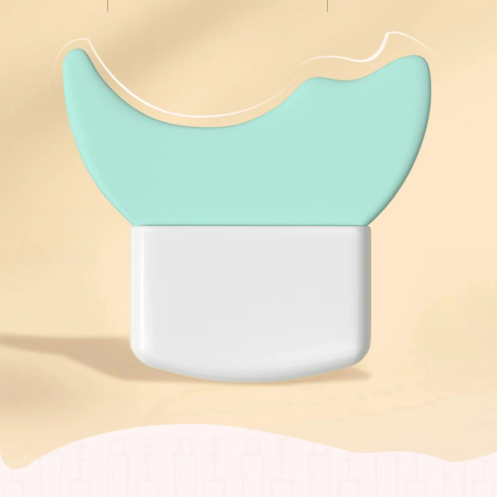 ماسكارا الحرس المحمولة اثنين من المنحنيات رمش كحل الحرس منع بقايا قابلة لإعادة الاستخدام للمبتدئين في ماكياج