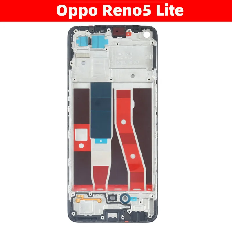 For Oppo Reno5 Lite Reno 5 Lite LCD Front Frame Middle Bezel Housing Chassis A94  Smartphone Repair Parts