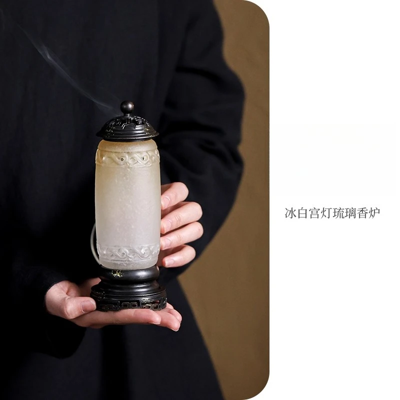 Incense plate tea ceremony desktop decoration ornament incense burner household collection