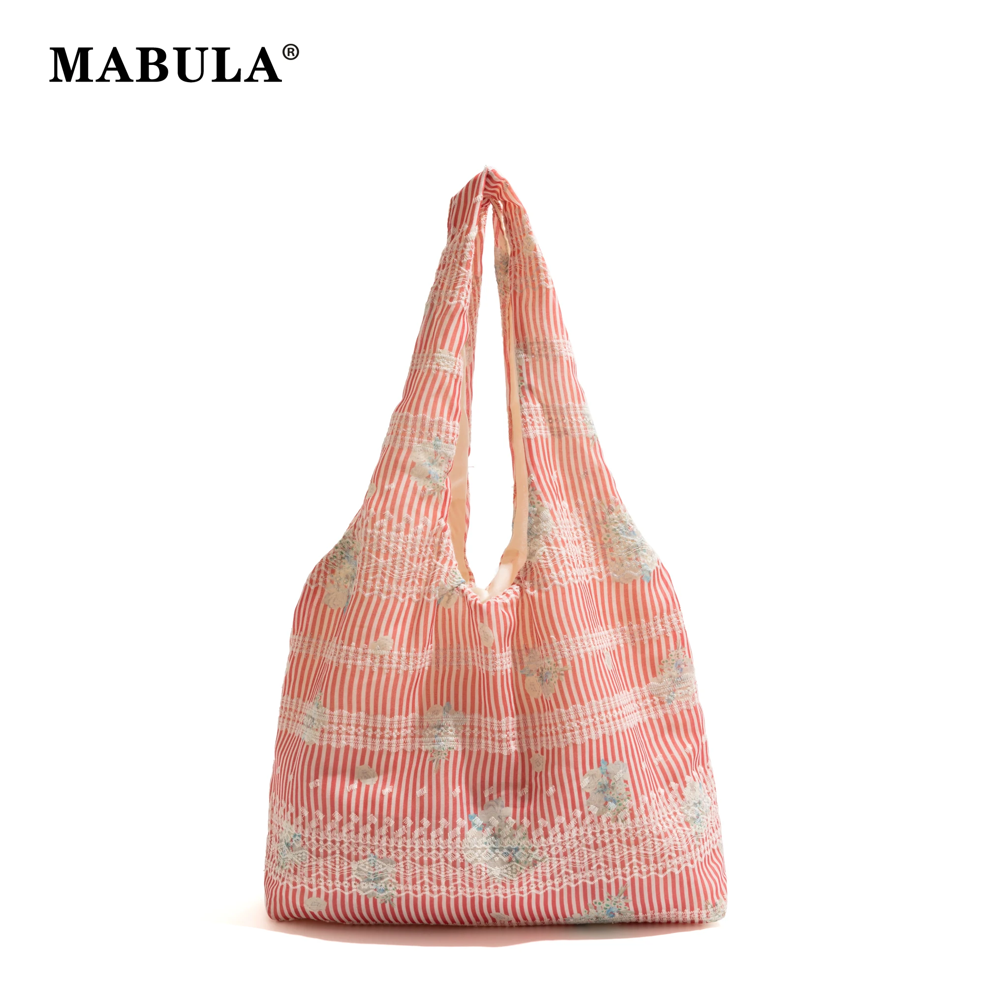 MABULA Fashion Underarm Soft Large-Capacity Women's Handbag Autumn New Daily Outdoor Shopping Commuter Versatile Shoulder Bag