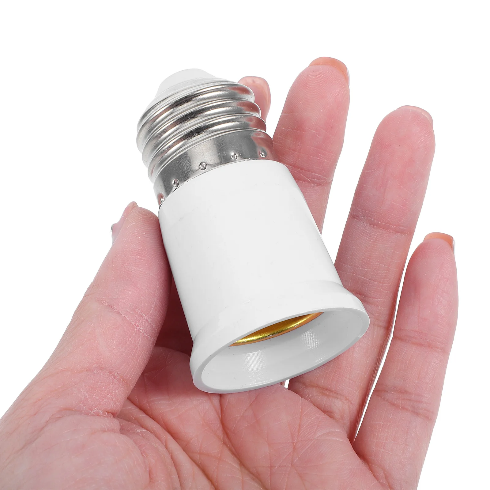 2 قطعة E27 مصباح المقبس موسع 65 مللي متر لمبة حامل محول ضوء لمبة تمديد ل الثريا الجدول الجدار مصباح تركيبة إضاءة