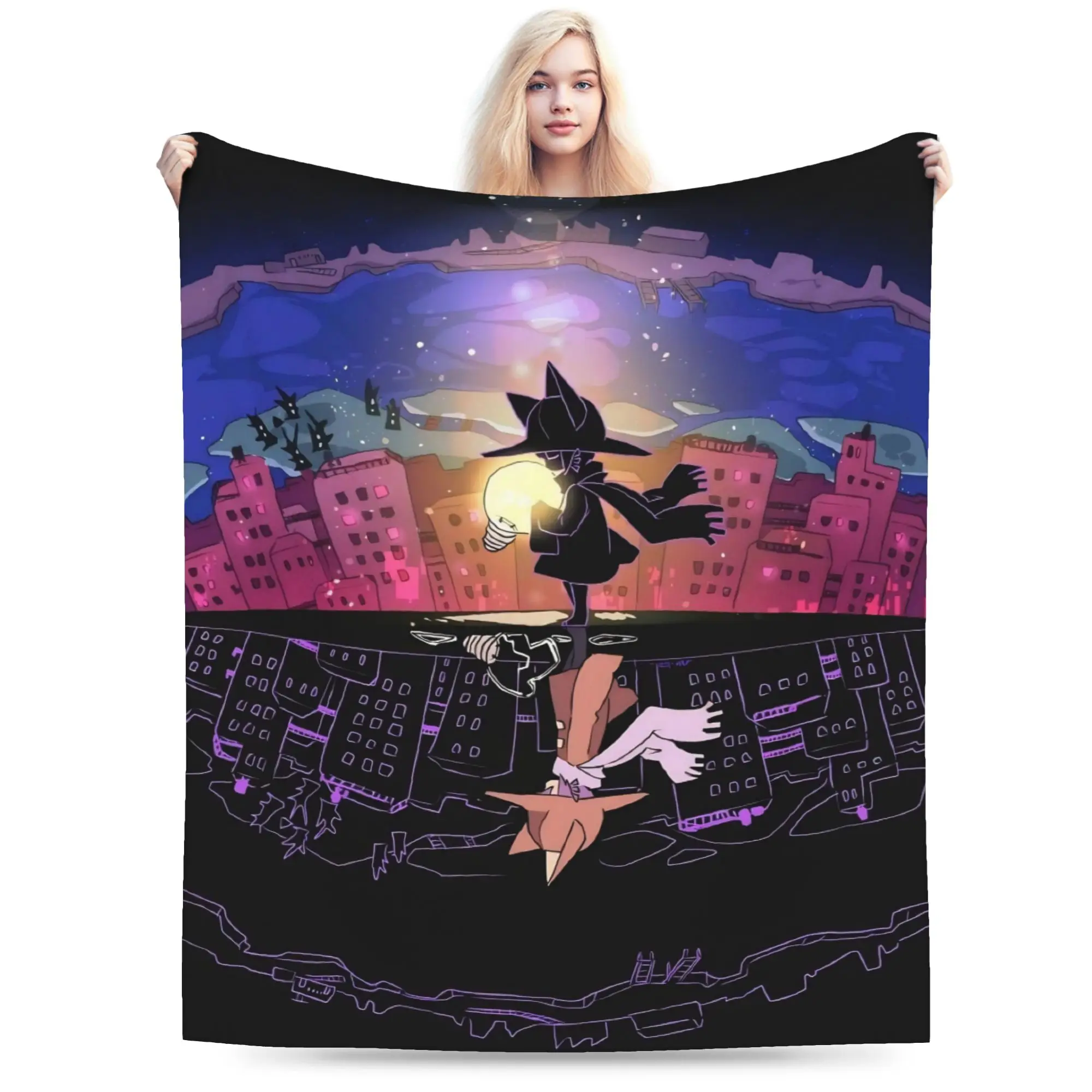 OneShots Niko Print Blanket For Men Women Cozy Soft  Throw Blankets for Living Room 50x60 Inches Multiple Sizes