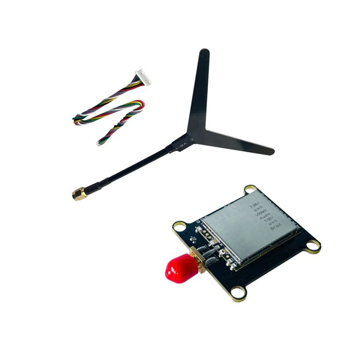 

1.2GHz 1000mW VTX Images Transmission Emitter 8CH Transmitter Receiver for Racing Drones Quadcopter