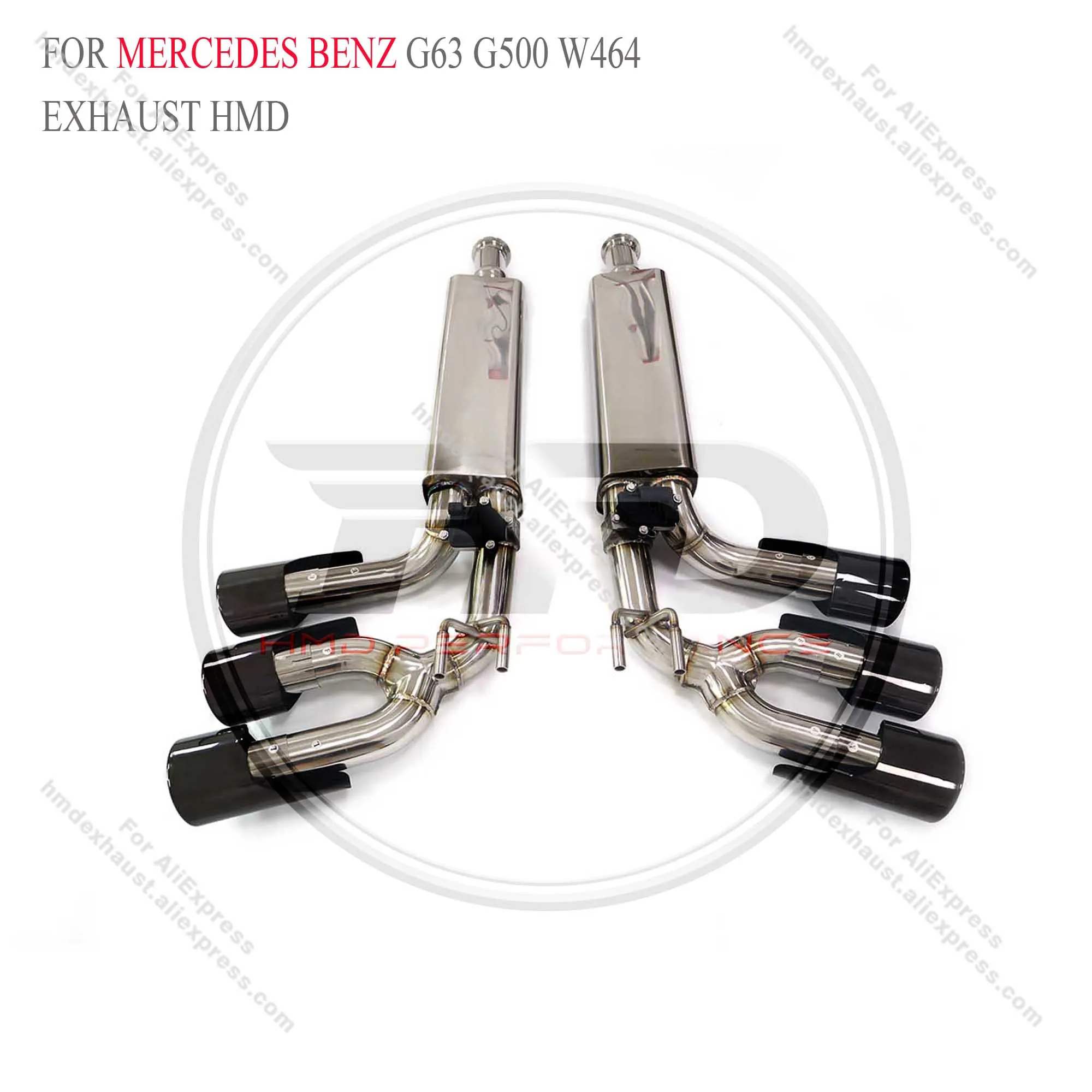 

HMD Exhaust System Performance Catback for Mercedes benz G63 G500 W464 4.0T Muffler With Electronic Valve