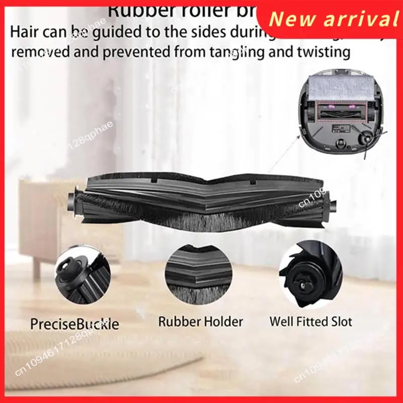 N89R 2PCS Vacuum Main Brush Replace Foreureka J20/ Midea W20 W20pro Vacuum Cleaner Replacement