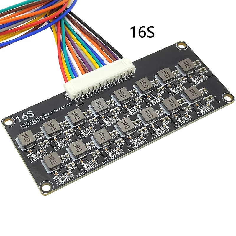 Hurtownie 1.2A 2S-17S wysoki prąd moduł korektora Li-Ion Lifepo4 bateria litowa aktywny Balancer transferu energii Bms