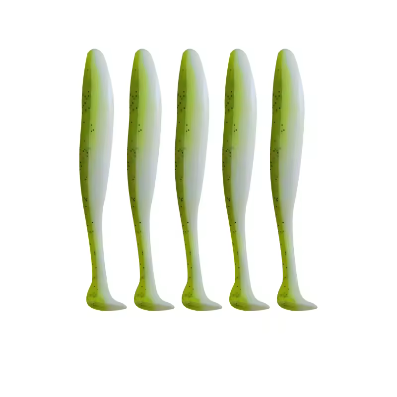 Fishing Lure 55mm 70mm 90mm T Tail Worm Soft Bait Jigging Wobblers Tackle Bass Pike Artificial Silicone Swimbait - Image 13