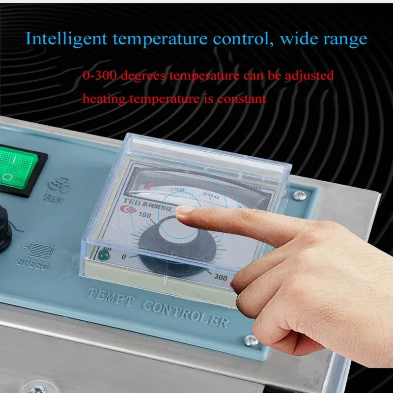 Electric Aluminum Foil Laminated Packaging Pouch Automatic Horizontal Continuous Plastic Bag Band Sealing Sealer Machine