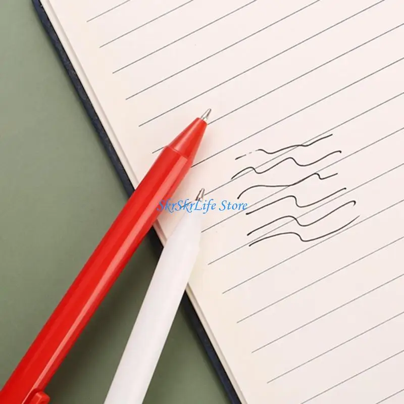 E65E 5/10 Pcs 0.5mm Gel Pen Neutral Pen Stationery Pen Writing Pen Santa Gel Pen