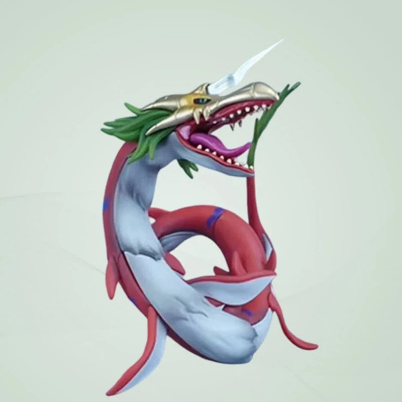 Figura de bestia del dragón marino del villano clásico de Digimon, creación de modelo de figura de anime de bestia del dragón del mar súper, segunda vez