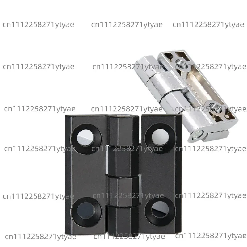 Chrome Plated Zinc Alloy Hinge Aluminum Distribution Box Electrical Cabinet Door Hinge Machine Industrial HingeBlack