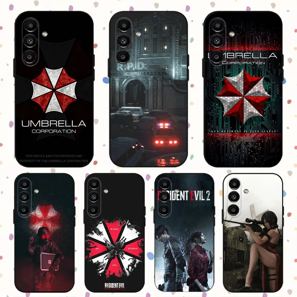 R-RESIDENT GAME EVILS  Phone Case For Samsung S24,S21,S22,S23,S30,Ultra,S20,Plus,Fe,Lite,Note,10,9,5G Black Soft Cover