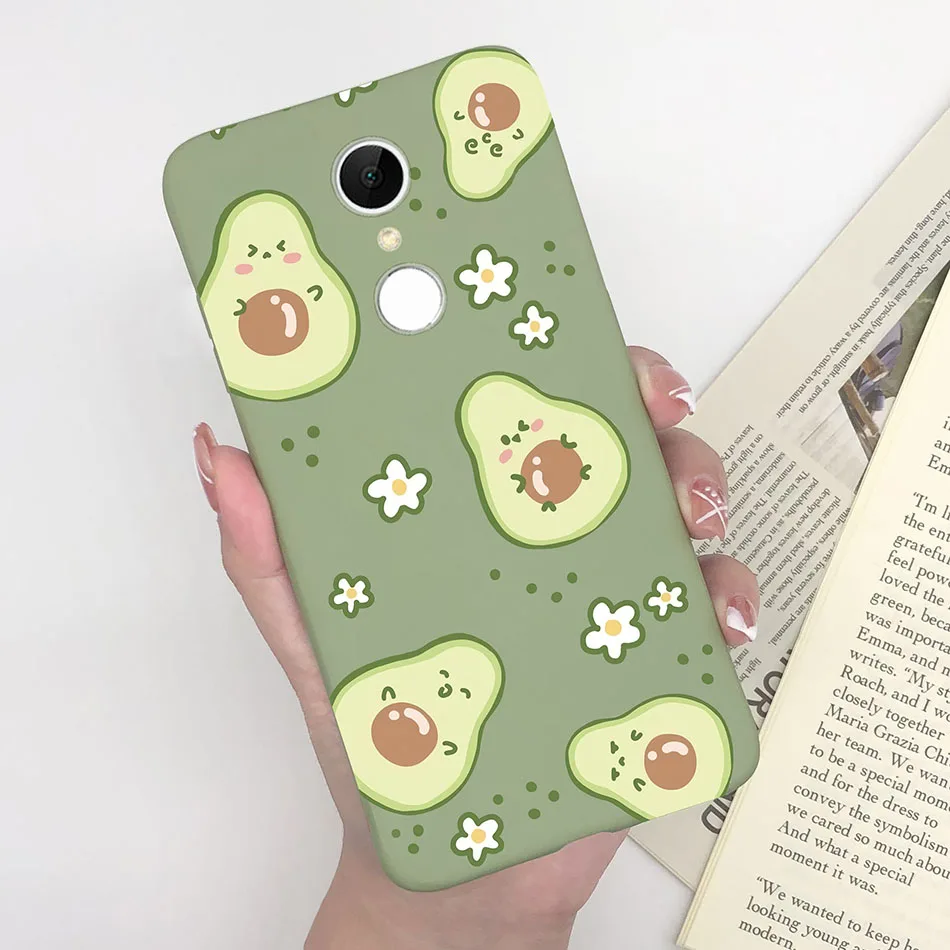 Phone Case For Xiaomi Redmi 5 5 Plus Case Soft Pattern Silicone TPU Back Cover For Xiaomi Redmi 5 Plus redmi5 Cases Coque Fundas