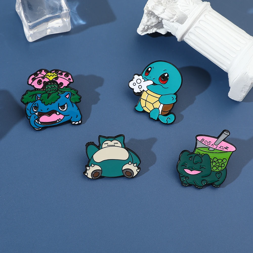 

Cartoon Anime, Surrounding Pets, Elves, Magical Treasures, Brooches, Pok é Mon, Pocket Monsters, Kawaii Badges, Toys Cartoon An