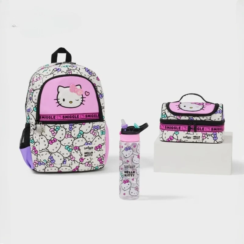 

Genuine Australia Hello Kitty Kawaii Children Student School Bag Lunch Bag Double Shoulder Backpack Child Girl Gift