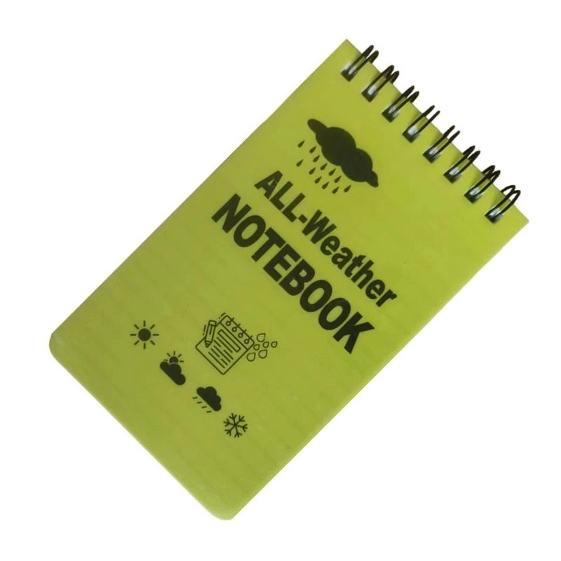 DXAB Weather Proof Notebook Washingtones Notebook Alle Wetterpapier Notebook für Büro