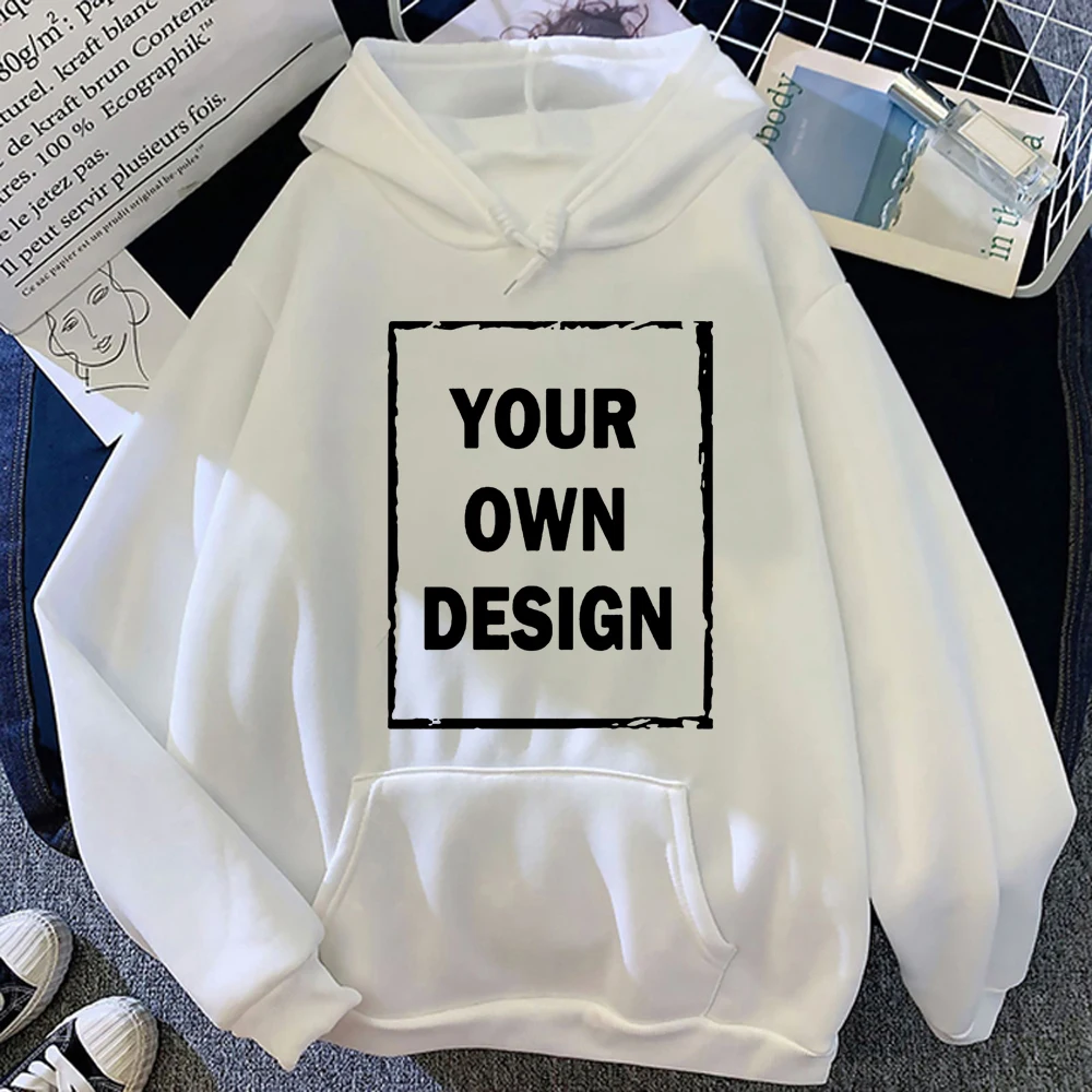 Customized Printed Diy Text Logo Image Hoodie men/Women Customized Hoodie Customized Logo Personalized Hoodie