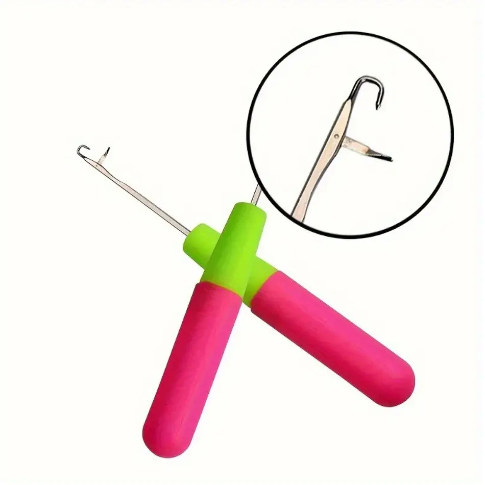 Durable Professional Crochet Hook For Making Jumbo Micro Braids And Wigs Easy To Use Dreadlock Knitting Hook Crochet Hook Needle