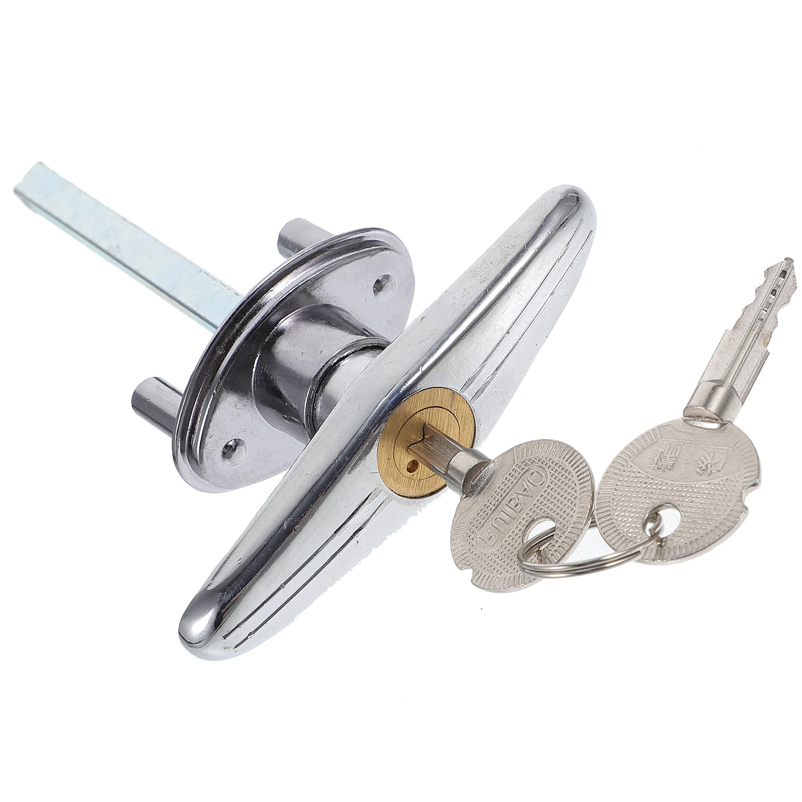Garage Door Lock Kit Quick Release T Handle Exterior Latch Shed Hardware Compatible Brands Durability Easy Installation Stable