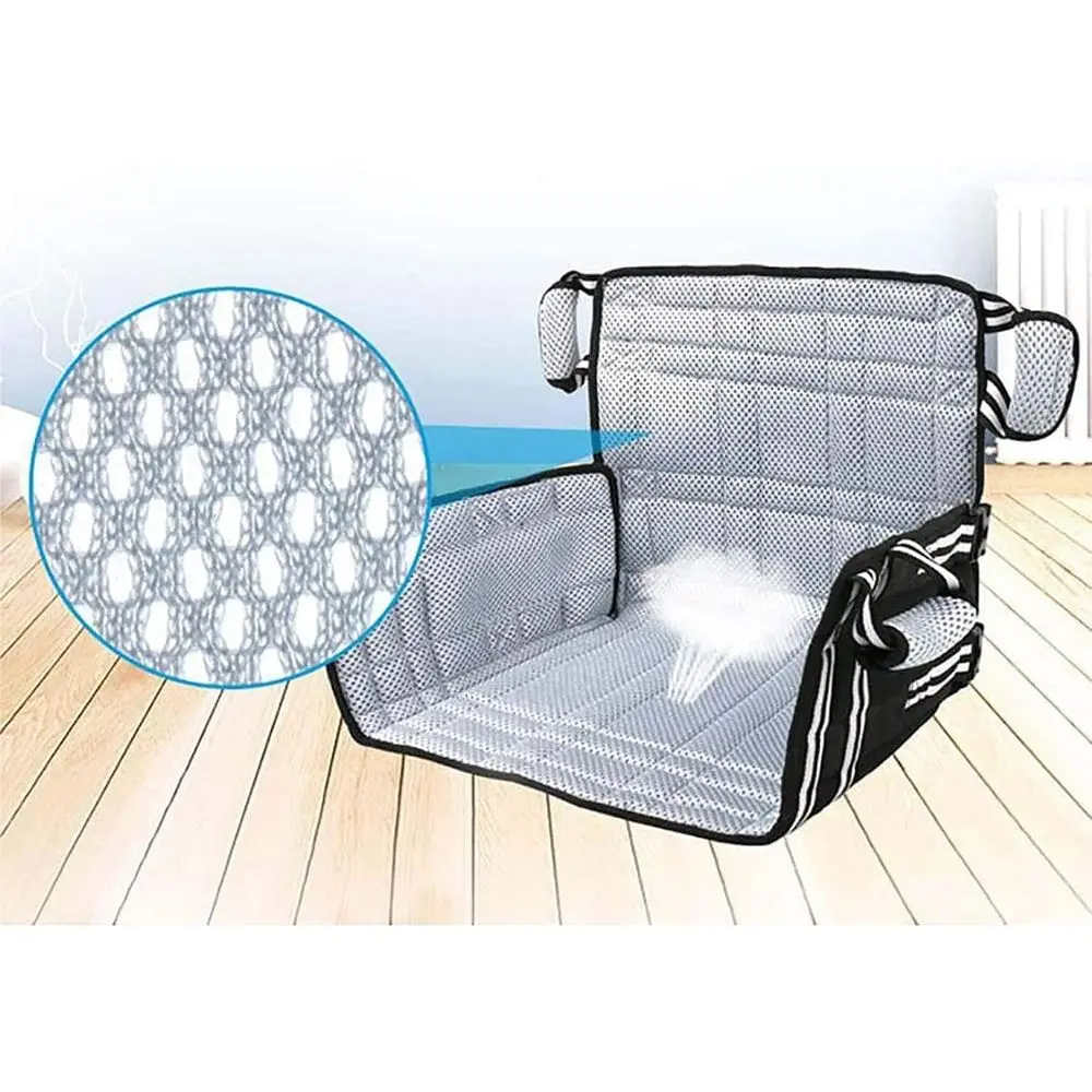 حبال نقل مبطنة لمستخدمي الكراسي المتحركة: وسادة مقعد رفع المريض لكبار السن والمعاقين والأفراد السمنة