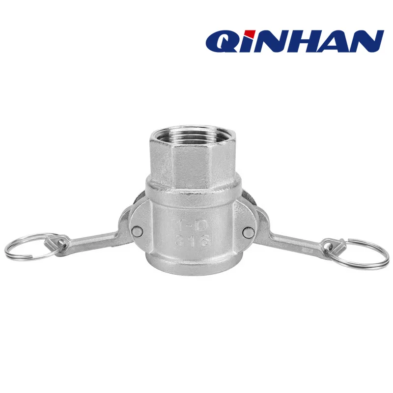 

Быстрый соединитель D-типа из нержавеющей стали 304, внутренняя резьба D-типа, внутренняя резьба, водяной насос, фитинги для гидравлического масла, соединитель