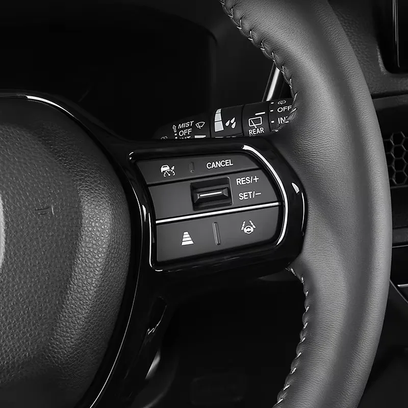 Für Honda CR-V CRV 6. Generation 2023 2024 2025 2026 Hybrid Glänzend Schwarze Stil Auto-Innenverkleidung Zubehör Linkslenker LHD – Detail 17