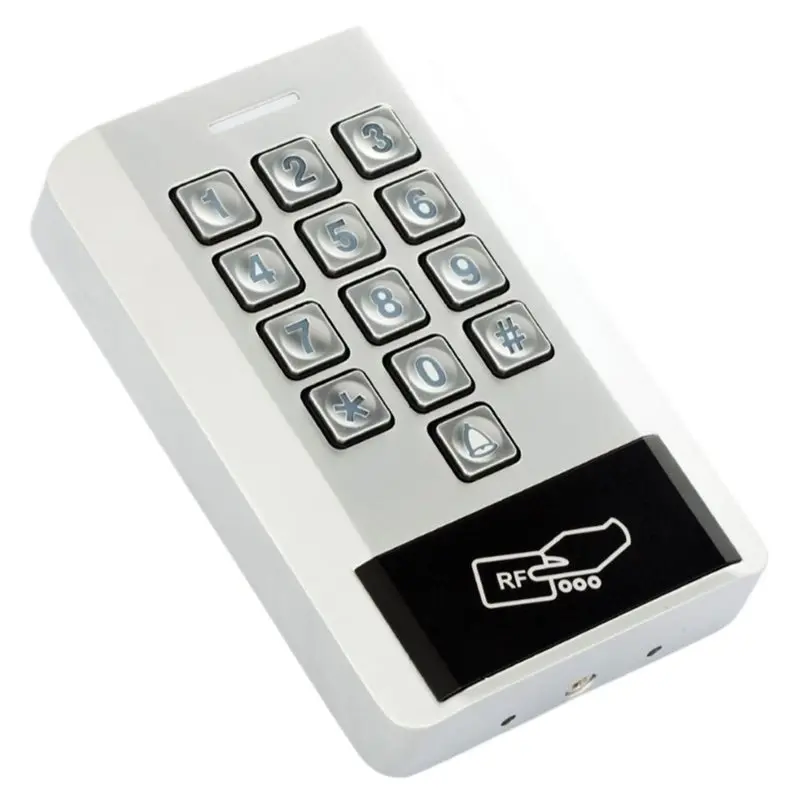 B50B-Waterproof Metal RFID Access Control System Standalone Controller/Smart Keypad Reader(125Khz)