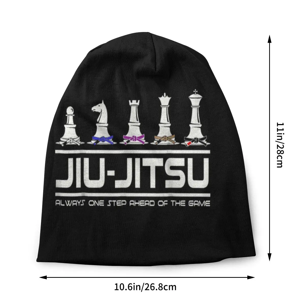 Unisex Custom Warm Bonnet Homme Knitting Hats Hip Hop Jiu Jitsu Training Beanie Cap Brazilian Jiu-Jitsu BJJ Beanies Caps For Men