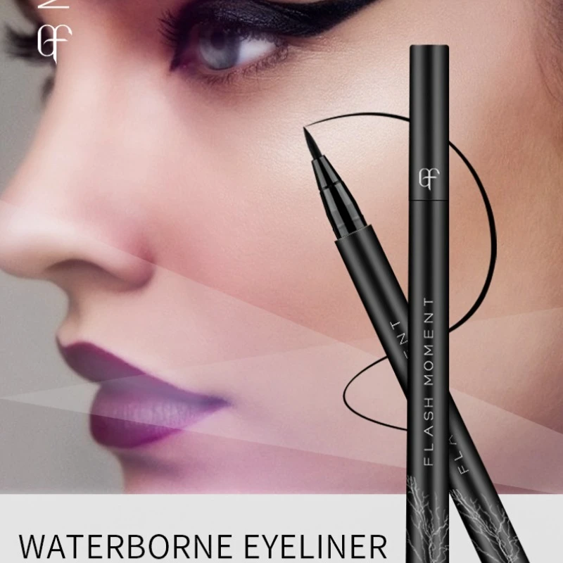 부드러운 갈색 아이라이너 펜 방수 빠른 건조 포뮬러 번짐 방지 섬세한 날개 모양 라인 정의 초보자에게 완벽