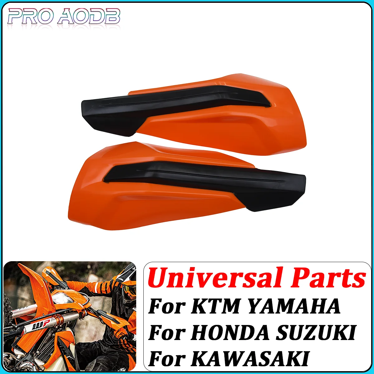 

Motorcycle Headlight Head Light Lamp Hand Guard For KTM EXC EXCF SXF XC XCW SX XCF XCFW 125-530 Universal Headlamp Dirt Pit Bike