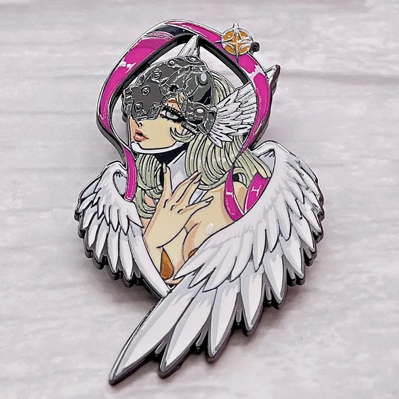 A2121 Japanese Classic Anime Women's Brooches Enamel Pins Lapel Pins for Backpack Badges for Clothes Jewelry Accessories Gifts