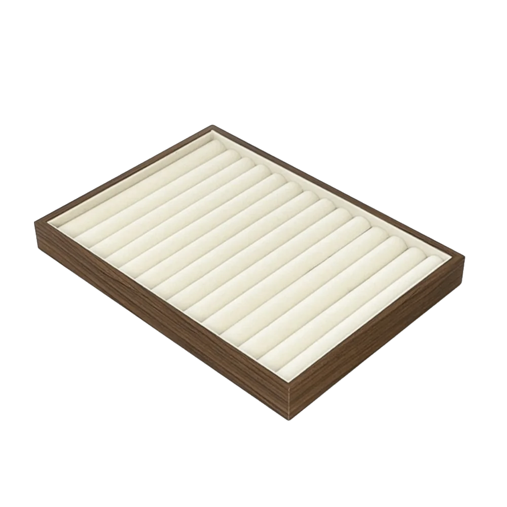

Walnut Wood Jewelry Box Retro Bracelet Grain Jewelry Tray Multifunctional Necklace Jewelry Organizer Jewelry Photography