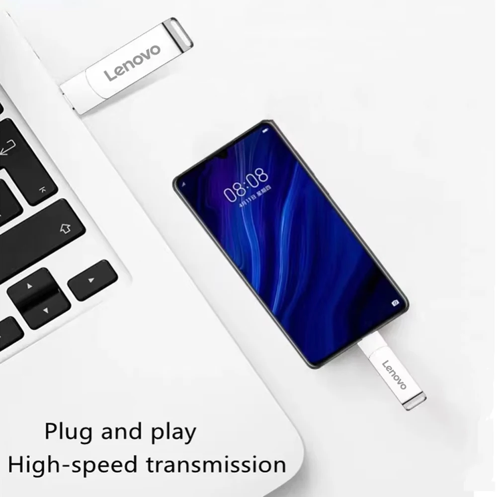 High Speed Pendrive USB Flash Drive Metal U Disk 128GB 256GBType-C Memory Stick 512GB Waterproof Storage PC Phone Data Transfer - view 4