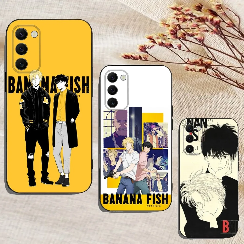 

Anime BANANA FISH Phone Case For Samsung Galaxy A13,A21s,A22,A31,A32,A52,A53,A71,A80,A91 Soft Black Cover