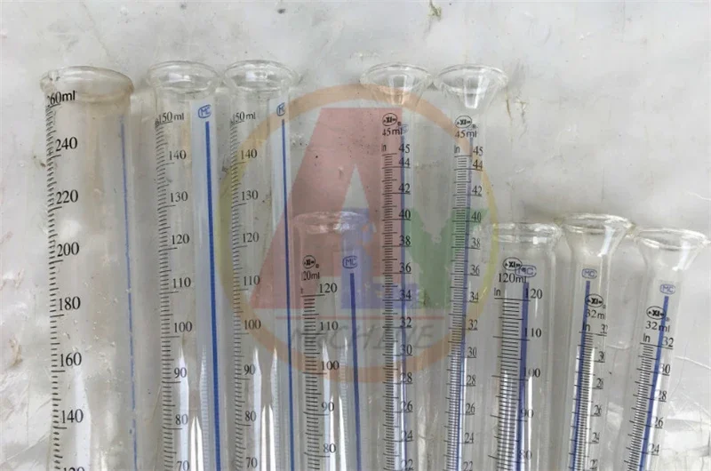 32-260ml Glass Measuring Cylinder For Diesel Injection Pump Test Bench, Common Rail  Bench