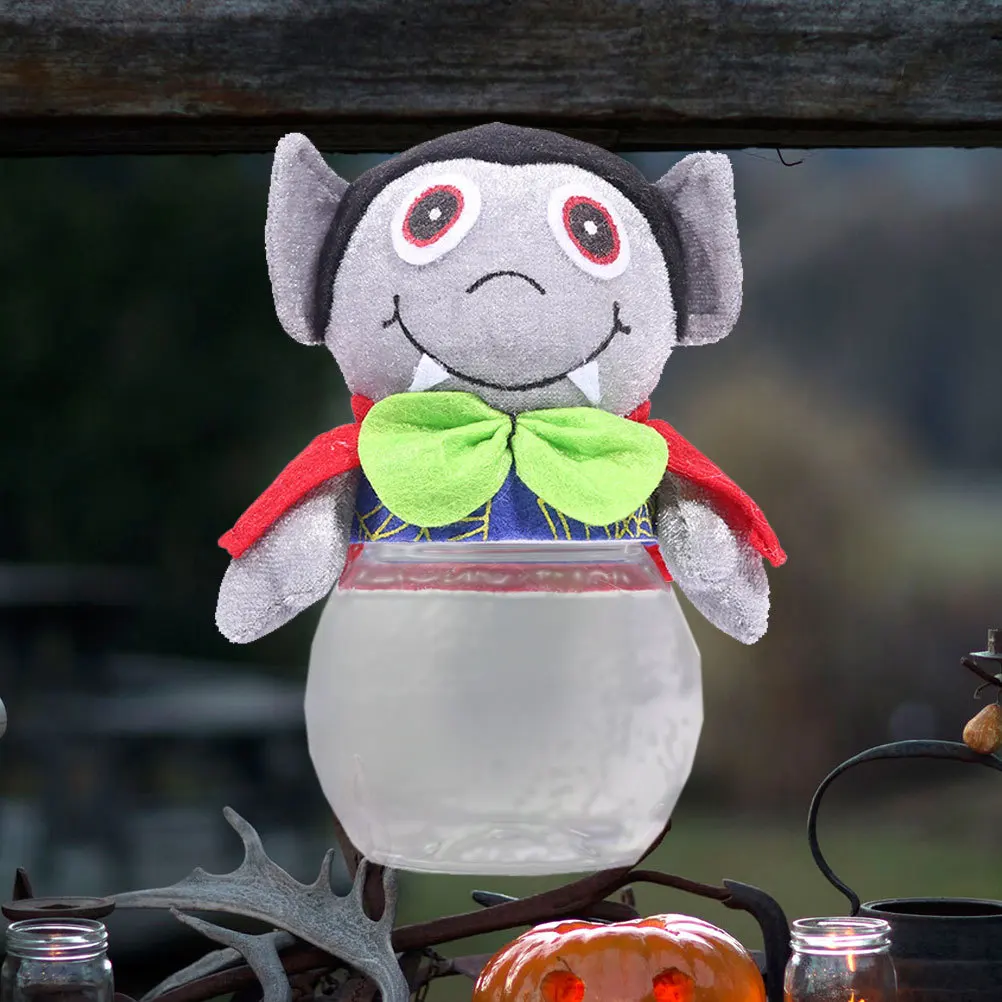 

Halloween Clear Candy Storage Container PVC Candy Biscuit Chocolate Lollipops Festival Party Office Bedroom