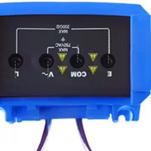 55000V Digital Insulation Resistance Tester 200G Ohm Megohmmeter With 500V To 5000V Range High Blue ABS Case For