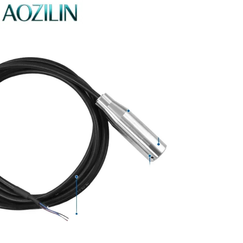 AOZILIN for PT-9200 Liquid Level Sensor RS485 4-20mA Water Level Transmitter Input Type Industrial Grade High Precision