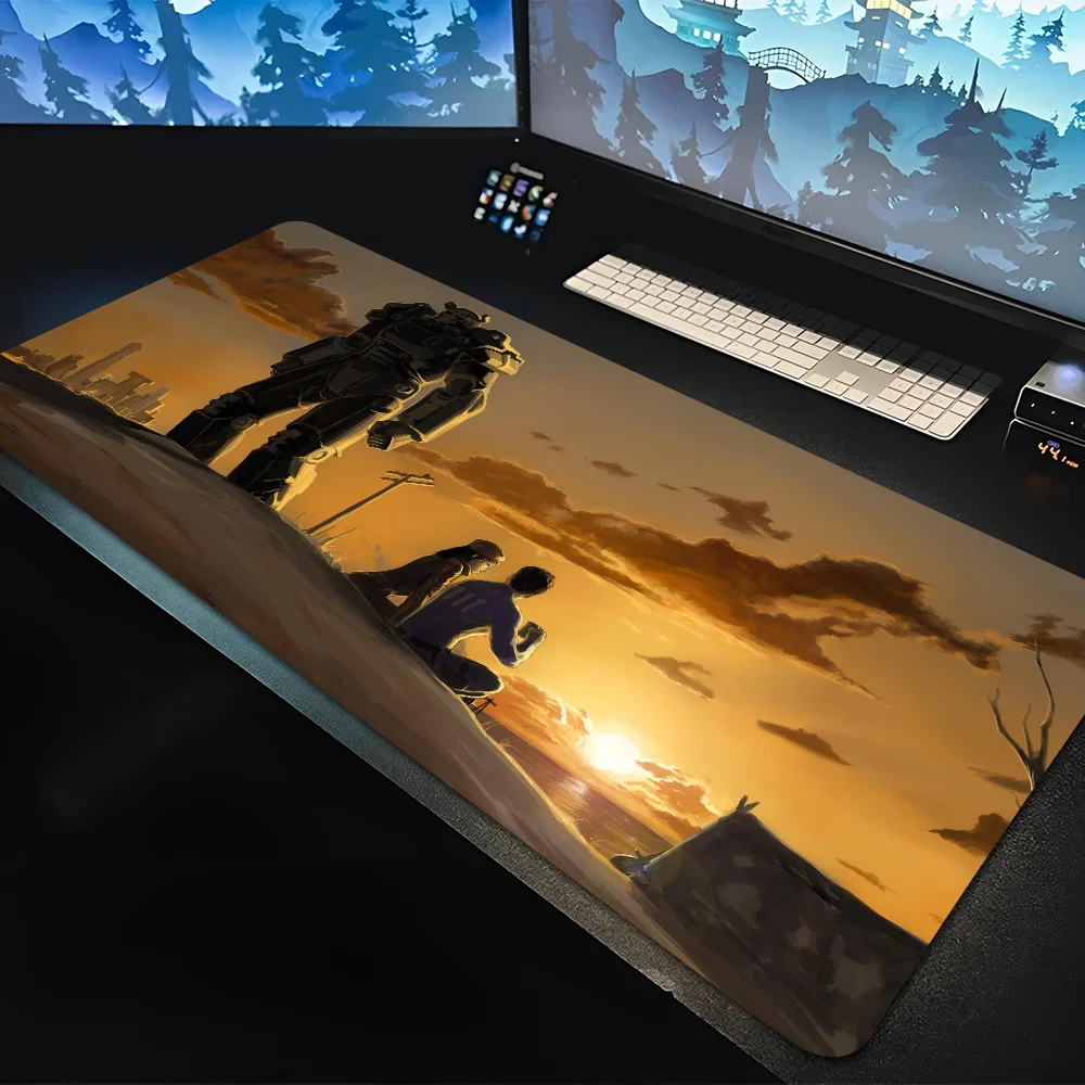 1PC Popular Role Play Shooting F-Fallout Non-slip Mouse Pad Office Computers Laptops E-sports Game Desk Mats XXL Keyboard