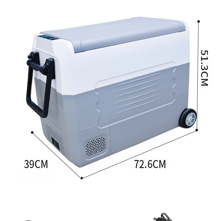 

25l 35l 45l 55l Dual Temperature Zone Refrigeration Cars Portable Mini Refrigerator For Car