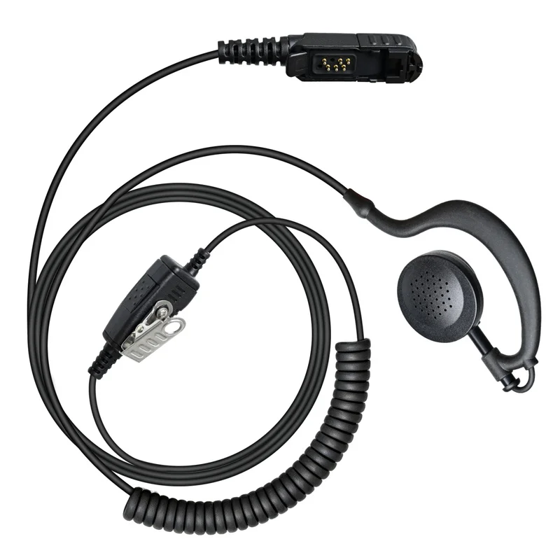 Auricular con micrófono XPR 3500e XPR 3300e, auricular con micrófono PTT en forma de G para radios Motorola XPR3300e XPR3500e XPR3300 XPR3500